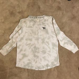 Pink-Victoria’s Secret Long Sleeve Crew Neck Large